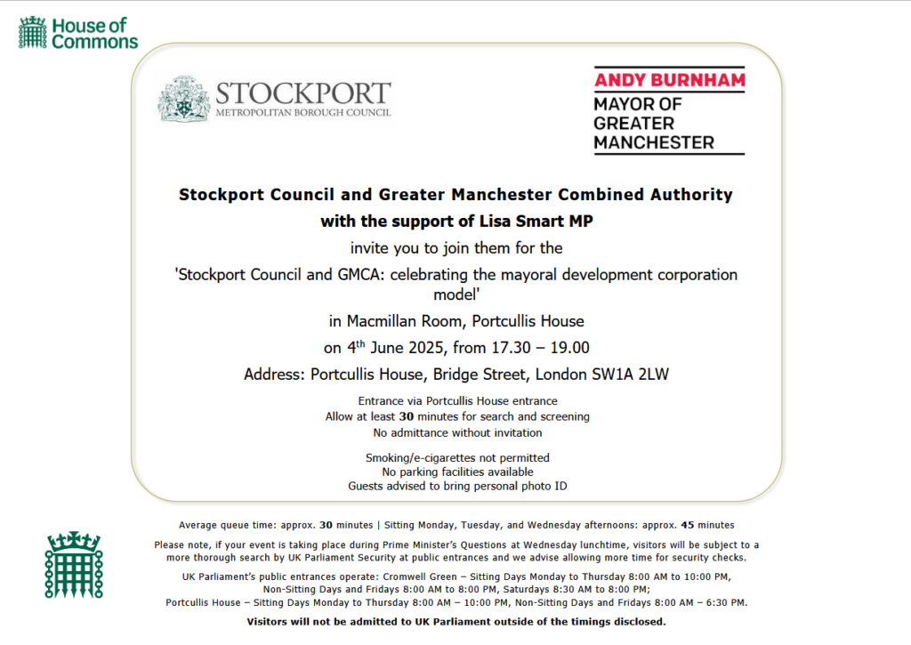 Stockport Council and Greater Manchester Combined Authority roundtable